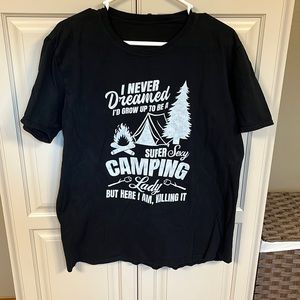 Camping t-shirt